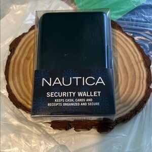 Nautica Dark Green Security Wallet